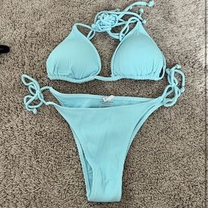 WHITE FOX BLUE SWIMSUIT